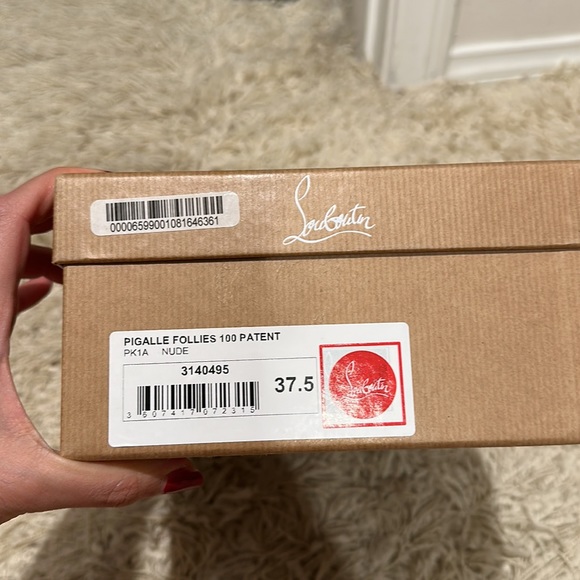 Christian Louboutin Pigalle Follies Pointed Toe Pump - Picture 5 of 9